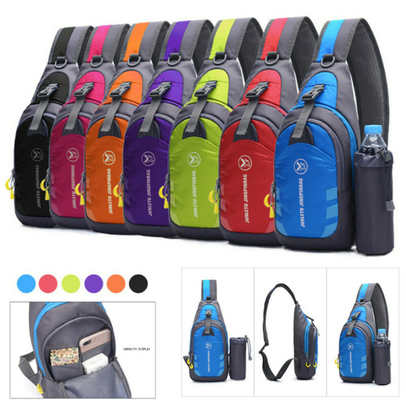Fashion Men Women Handbag Sport Belt Waist Pack Pouch Shoulder Bag Water Bottle Holder Bag For Running Jogging Hiking