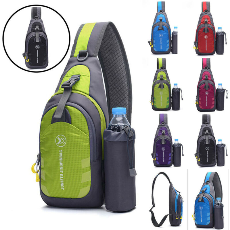 Fashion Men Women Handbag Sport Belt Waist Pack Pouch Shoulder Bag Water Bottle Holder Bag For Running Jogging Hiking