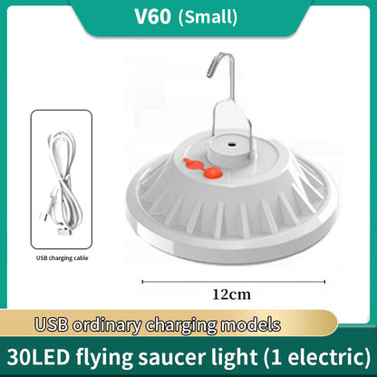 Solar UFO Light USB Charging LED Home Power Outage Emergency Light Outdoor Camping Light