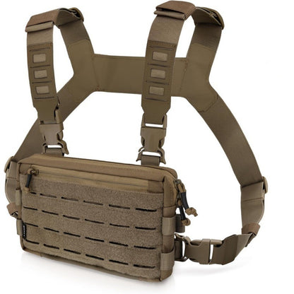 Tactical/outdoor gear: 1000D Airsoft bag, Molle vest, chest bag, camping pack, EDC hunting/hiking kit.