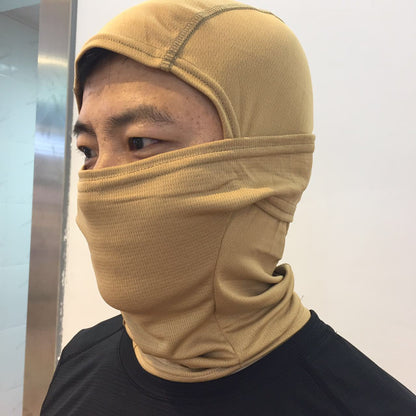 Camouflage Headgear Outdoor Riding Mask Hiking Mountaineering Sunscreen Sunshade Cold-Proof Quick-Drying Perspiration Mask