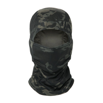 Camouflage Headgear Outdoor Riding Mask Hiking Mountaineering Sunscreen Sunshade Cold-Proof Quick-Drying Perspiration Mask